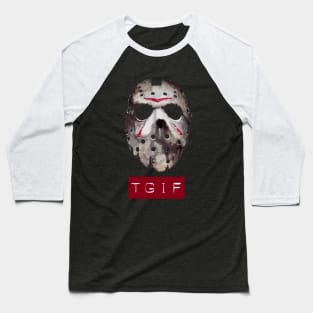 Jason 13th TGIF Baseball T-Shirt